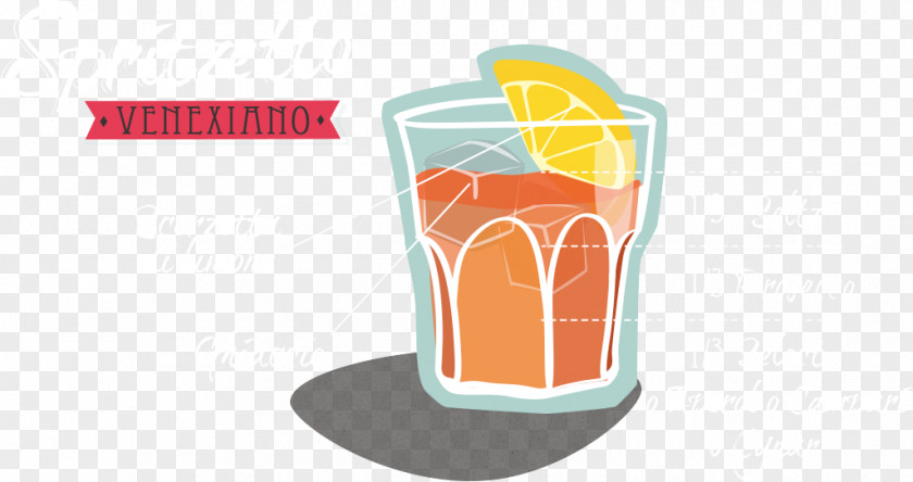 Design Orange Drink Font PNG