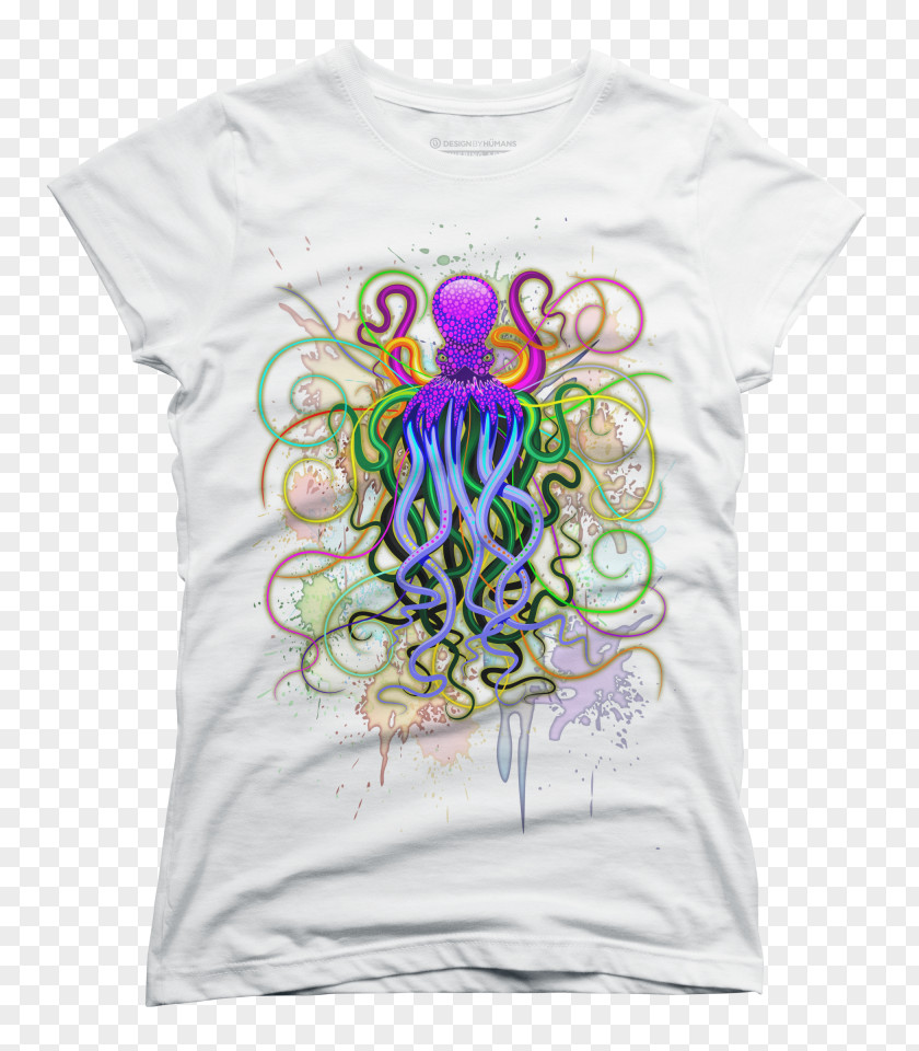 Birdcage By Octopus Artis T-shirt Sleeve Top Clothing PNG