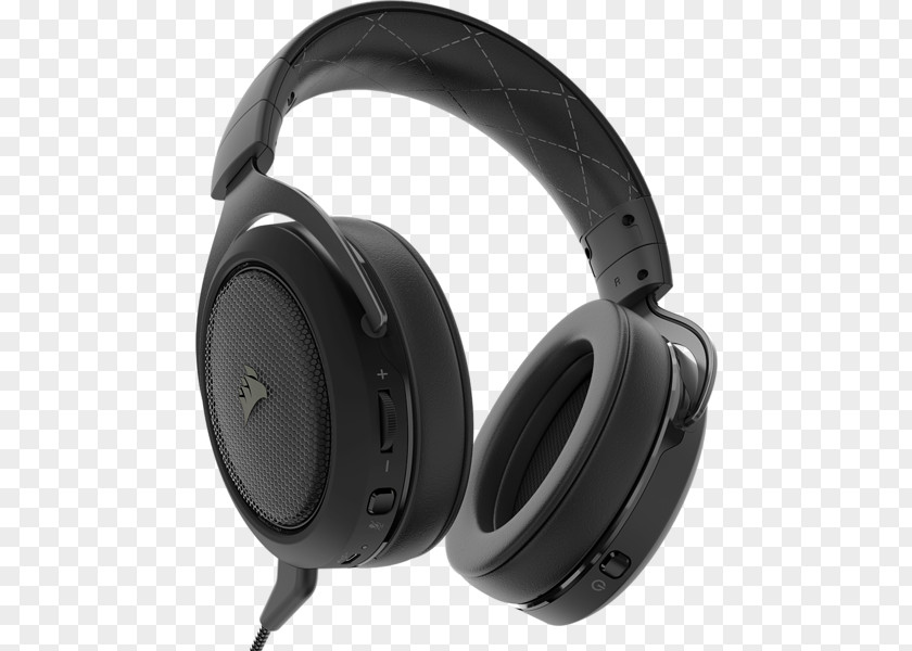 Gaming Headset Microphone Foam Corsair HS50 Headphones Components PNG