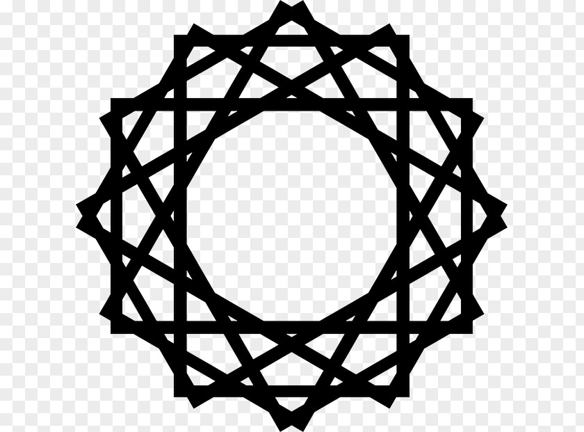 Islam Mandala Islamic Geometric Patterns Architecture Art Clip PNG