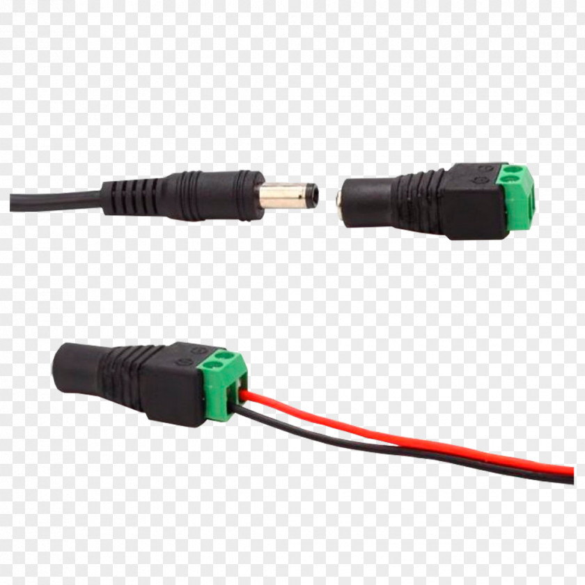 Power Socket Electrical Connector Closed-circuit Television Cable Direct Current Camera PNG