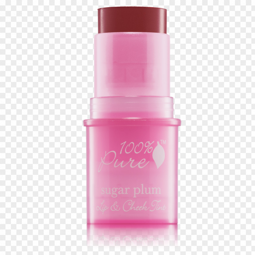 Sugar 100% Pure Lip & Cheek Tint Cosmetics Balm PNG