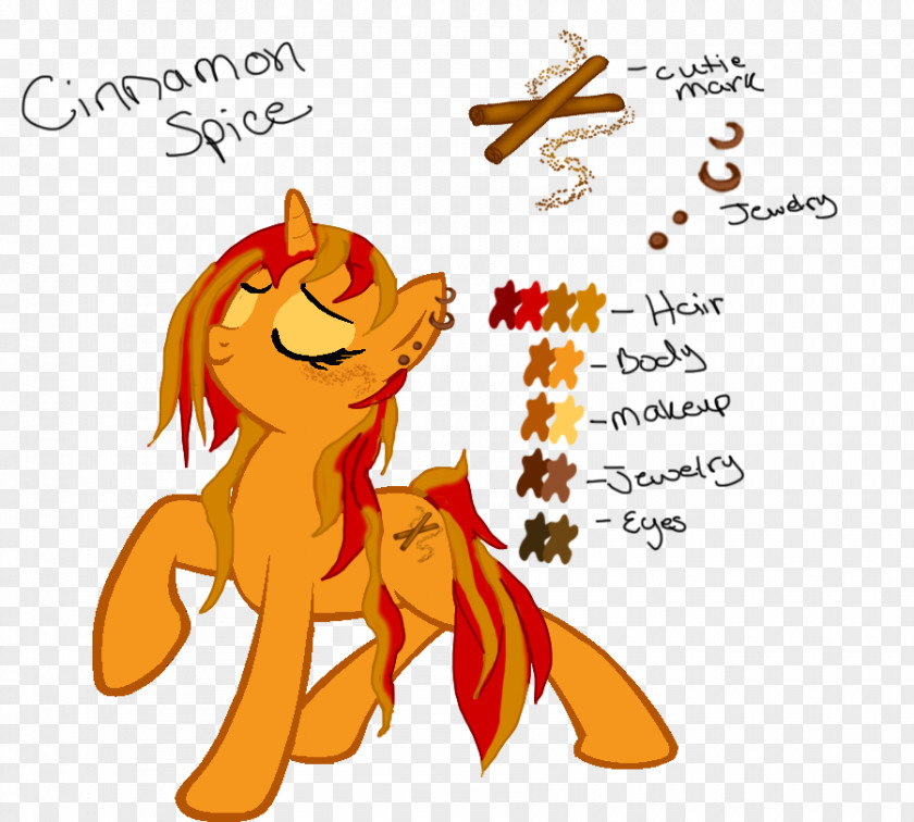 Cinnamon Spice Carnivores Clip Art Horse Illustration Mammal PNG