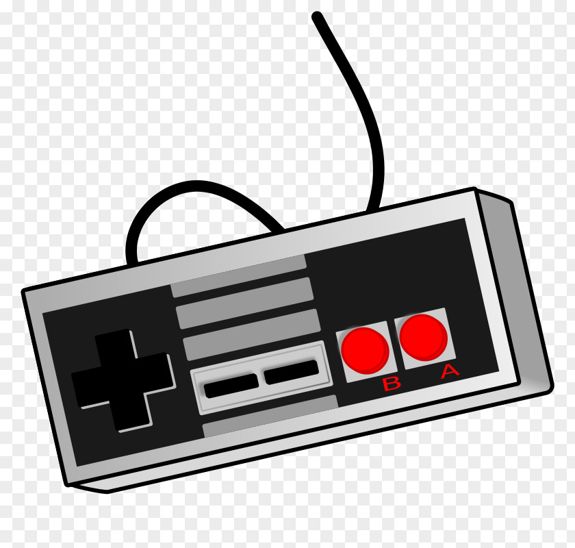 Game Clipart Black & White Wii Video Controllers Clip Art PNG