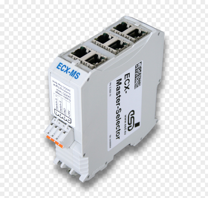 Redundancy EtherCAT Circuit Breaker Network Switch Industrial Ethernet DIN Rail PNG
