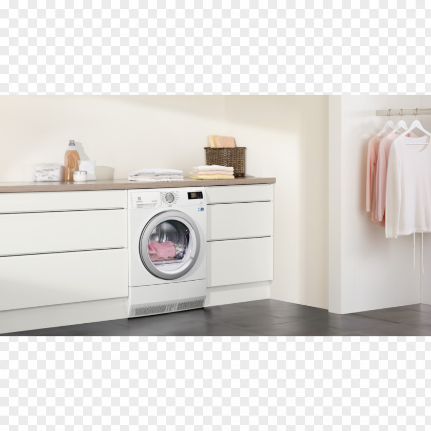 Clothes Dryer Washing Machines Electrolux Laundry Heat Pump PNG