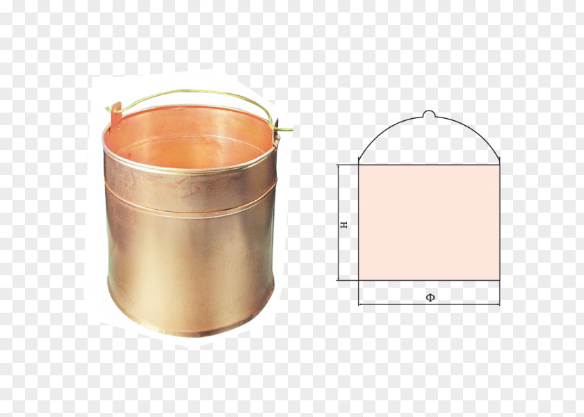 Cube Copper Material PNG