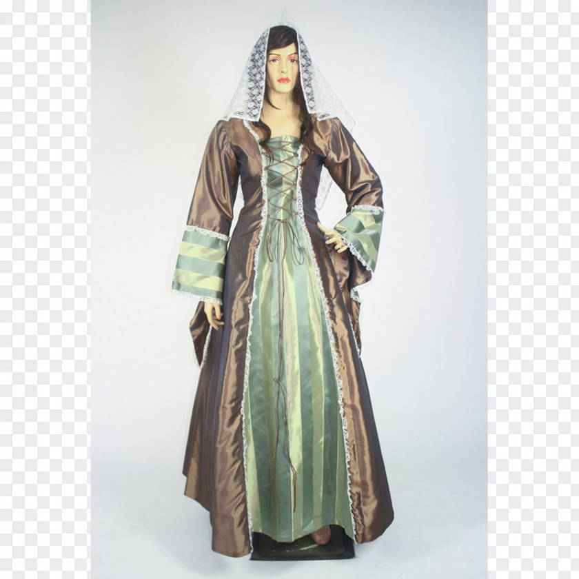 Dress Renaissance Middle Ages English Medieval Clothing PNG