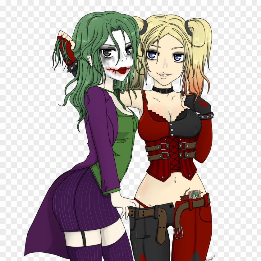 Harley Quinn Joker Batman Poison Ivy Duela Dent PNG