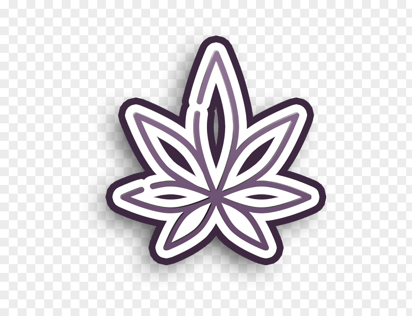 Hippies Icon Weed PNG