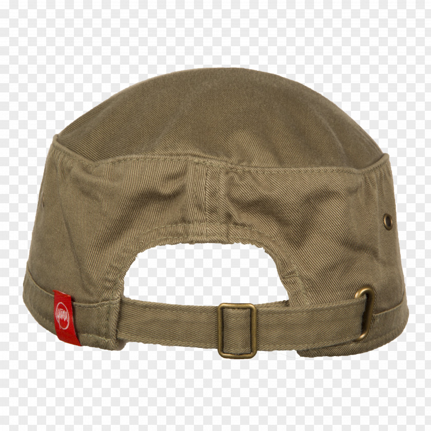 Marked Buckle Brown Hat PNG