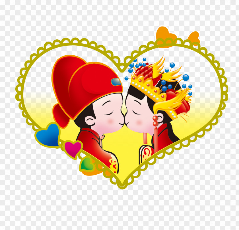 Married Doll Bridegroom Chinese Marriage Wedding PNG