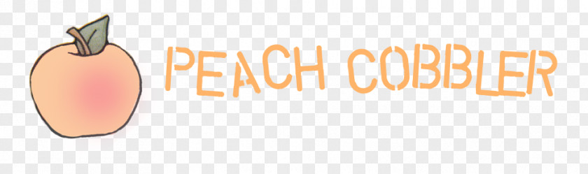 Peach Cobbler Logo Desktop Wallpaper Font PNG