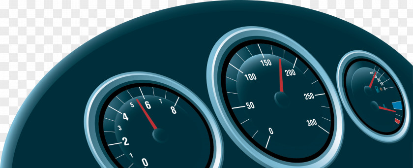 Vector Car Sedan Speedometer Dashboard Driving PNG