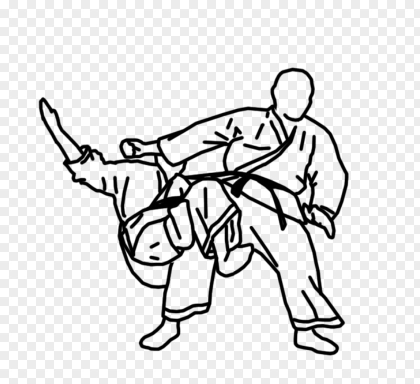 Karate Tai Otoshi Throws Clip Art PNG