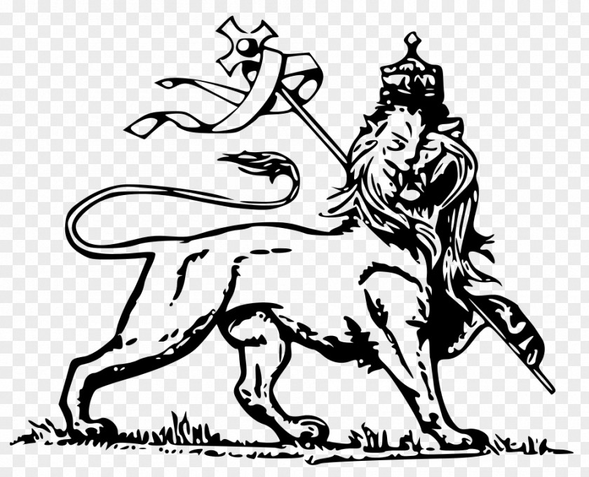 Lion Kingdom Of Judah Ethiopian Empire PNG