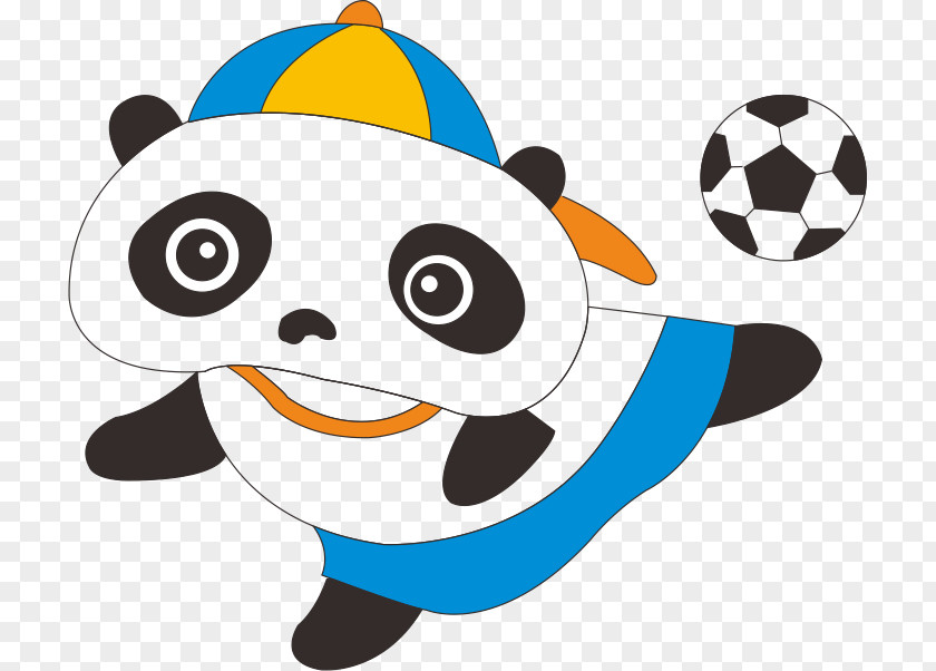 Panda Giant Red PNG