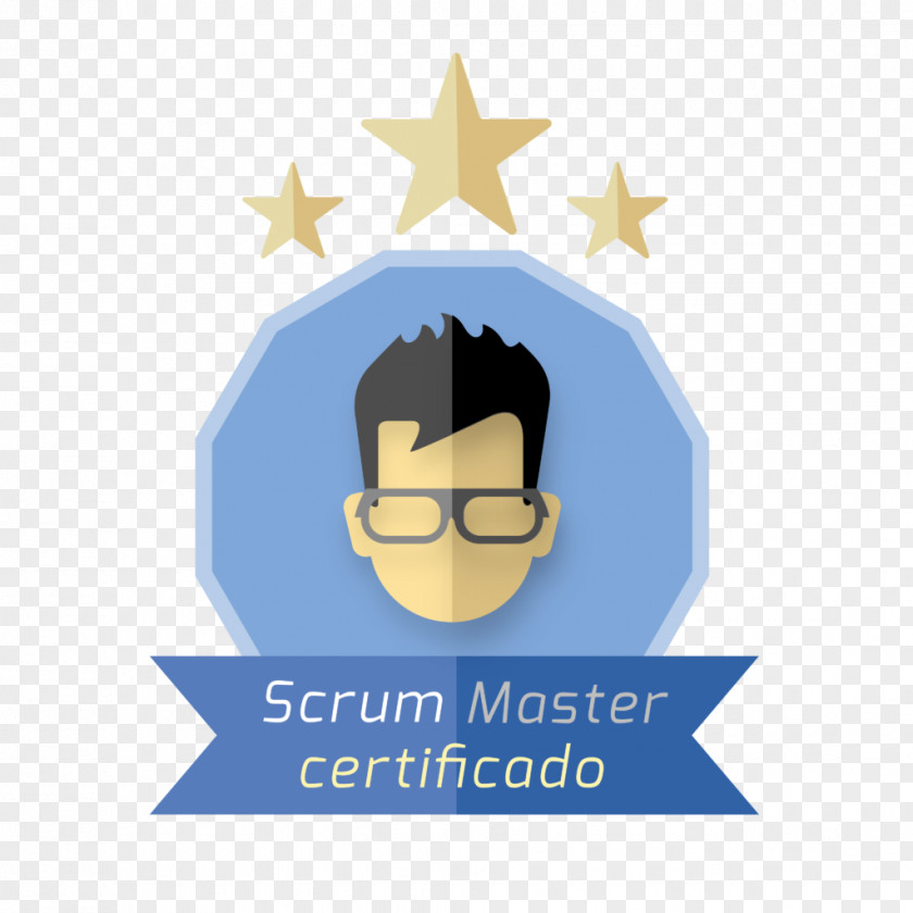 Scrum Master Logo Emblem PNG