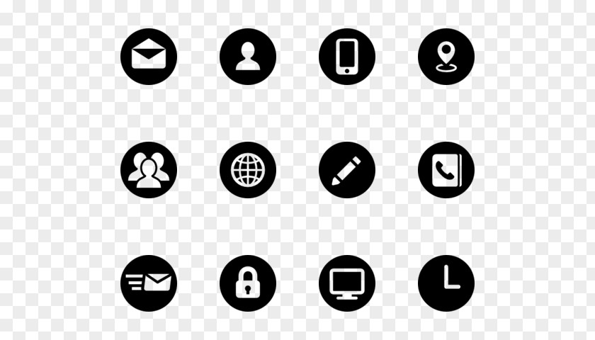 Social Media Black And White Icon Design Experience Clip Art PNG