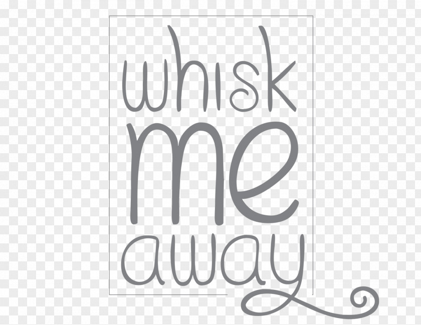 Whisk Me Away Logo Brand Font Pattern Line PNG