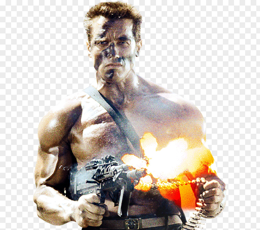 Arnold Schwarzenegger Action Film Director's Cut YouTube Scene PNG