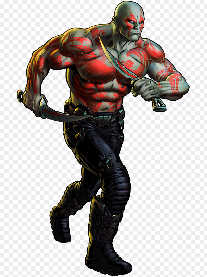 Dave Bautista Marvel: Avengers Alliance Drax The Destroyer Thanos Gamora Marvel Cinematic Universe PNG