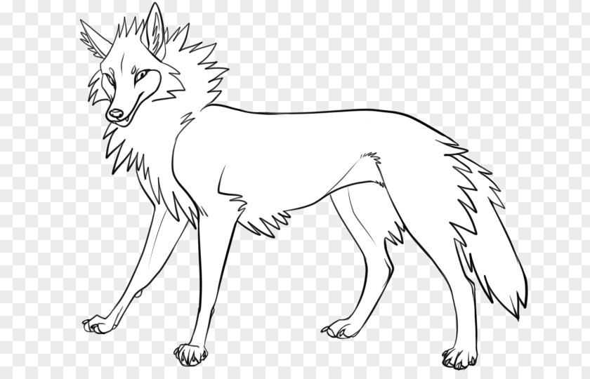 Dog Breed Line Art Wildlife PNG