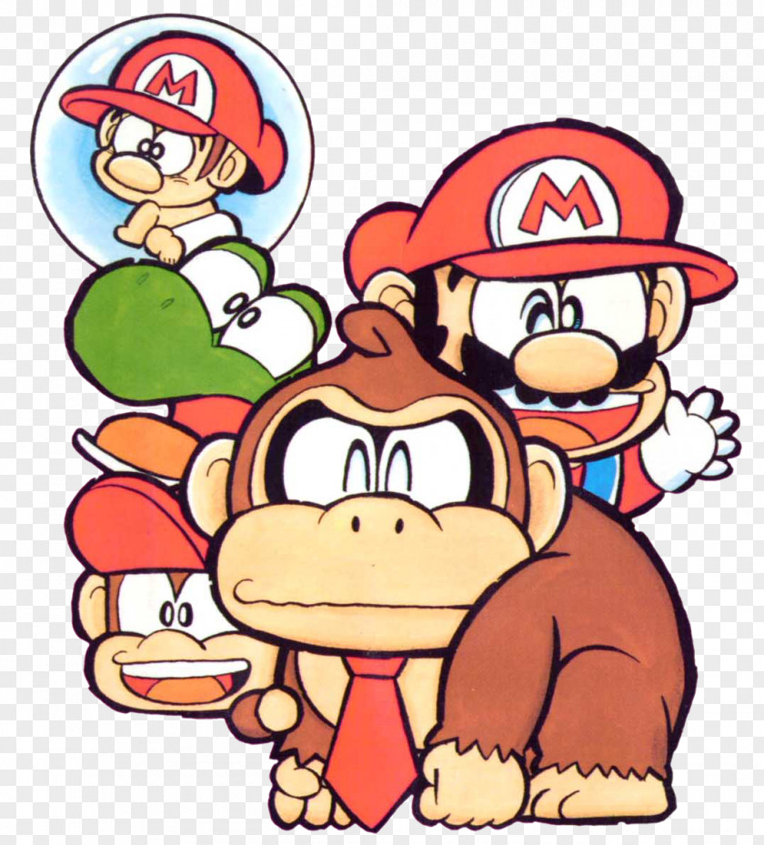 Donkey Kong Jr. Mario Bros. Luigi PNG