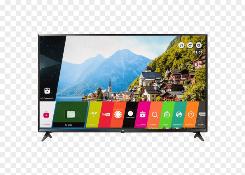 Tivi 4K Resolution Television LG OLED-E7 Corp Smart TV PNG