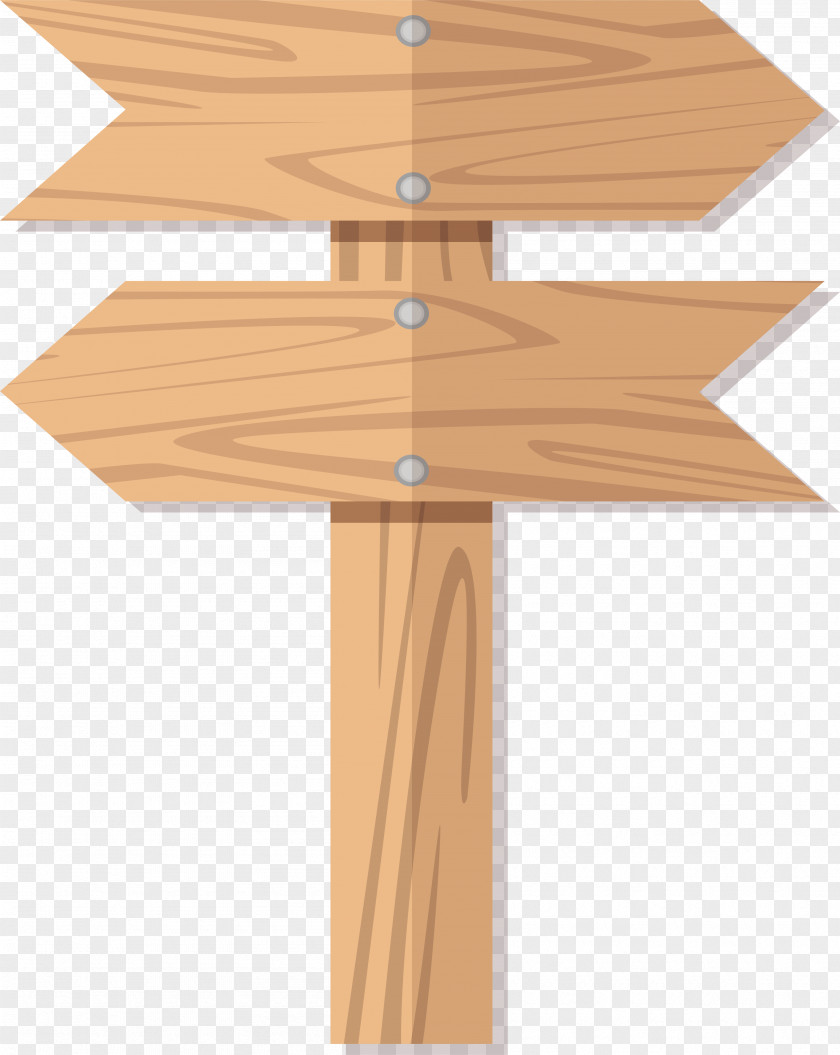 Wooden Sign Design PNG