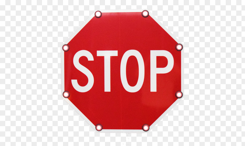 Blinking Stop Sign Traffic Stock Photography Warning PNG