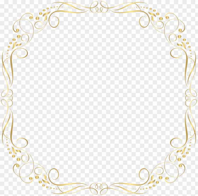 Border Frame Deco Clip Art Image Pattern PNG