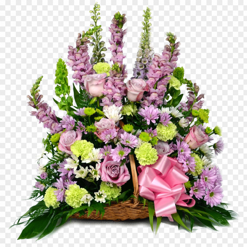 Lilac Flower Bouquet Floral Design Funeral Floristry PNG