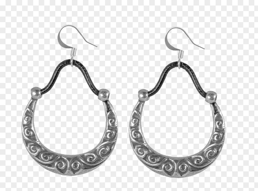 Metal Hoop Earring Jewellery Earwire Necklace Pearl PNG