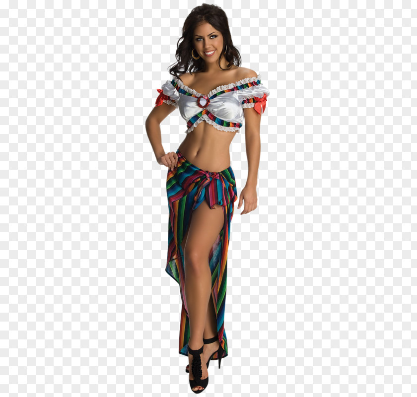 Woman Mexican Cuisine Taco Costume Party PNG