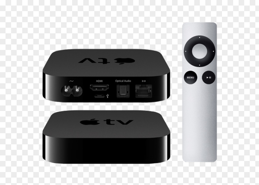 Apple TV (3rd Generation) Digital Media Player MacBook Air PNG