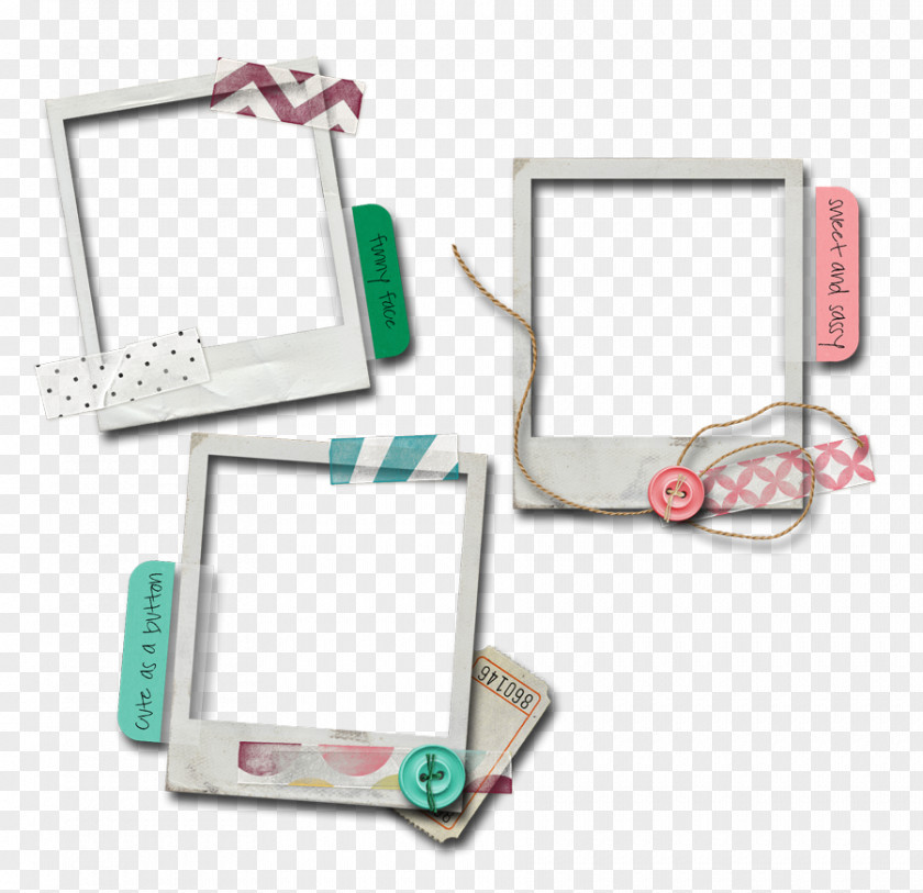 Colage Paper Picture Frames Instant Camera Polaroid Corporation PNG