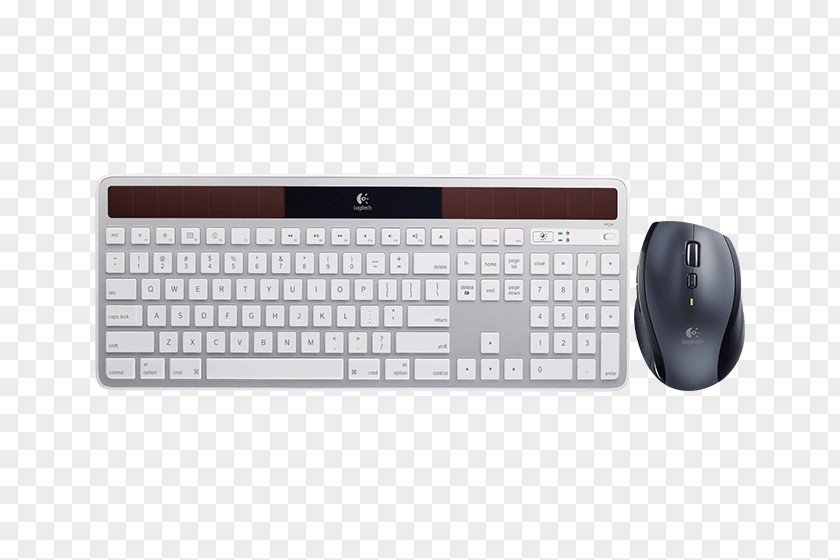 Computer Mouse Keyboard Logitech Wireless Solar K750 For Mac PNG