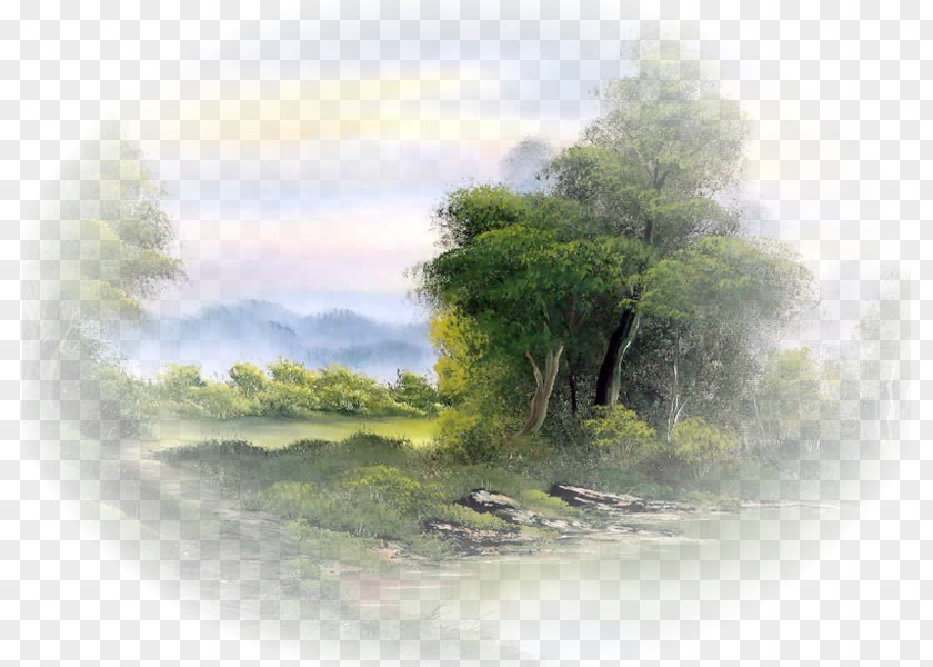 Painting Oil Landscape Art PNG