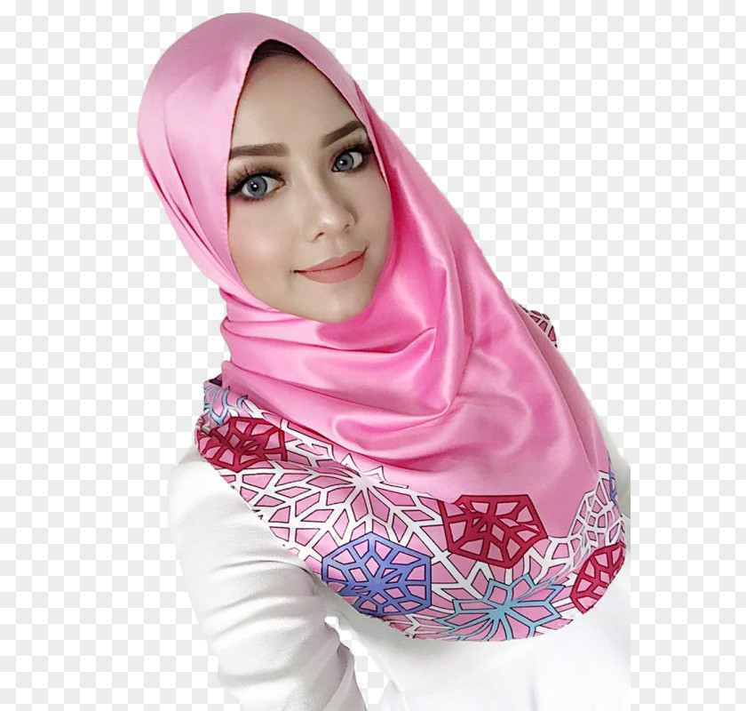 Shawl Scarf Textile Hijab Satin PNG
