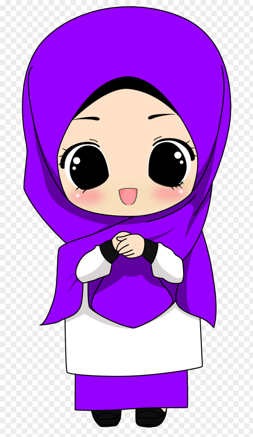 Islam Quran Cartoon Hijab Muslim PNG