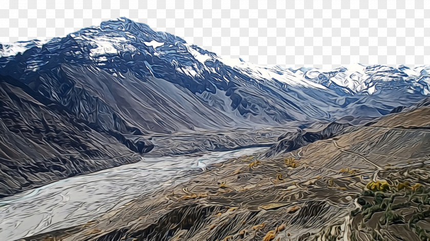 Mount Scenery Geology Moraine Glacier Massif PNG