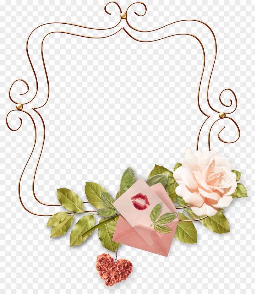 Sweet Picture Frames Garden Roses Clip Art PNG