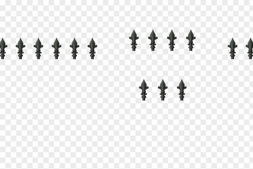 Wrought Iron Gate Line Point Angle White Font PNG