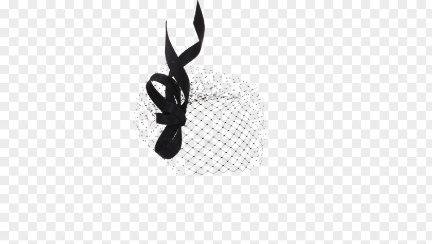 Hat Black Veil Headgear Fascinator PNG