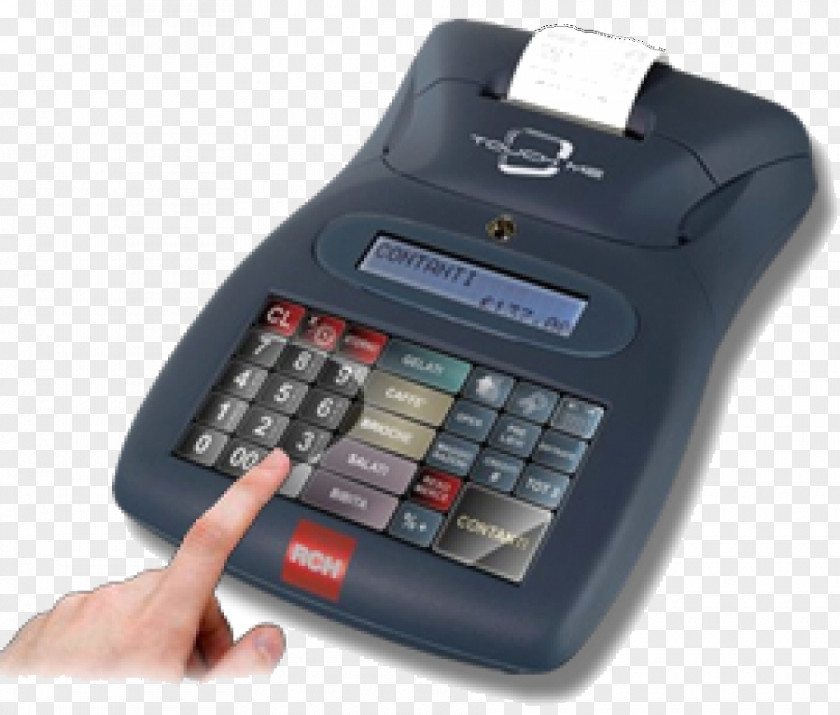 POS IT Cash Register Touchscreen Point Of Sale Office Supplies Sales PNG