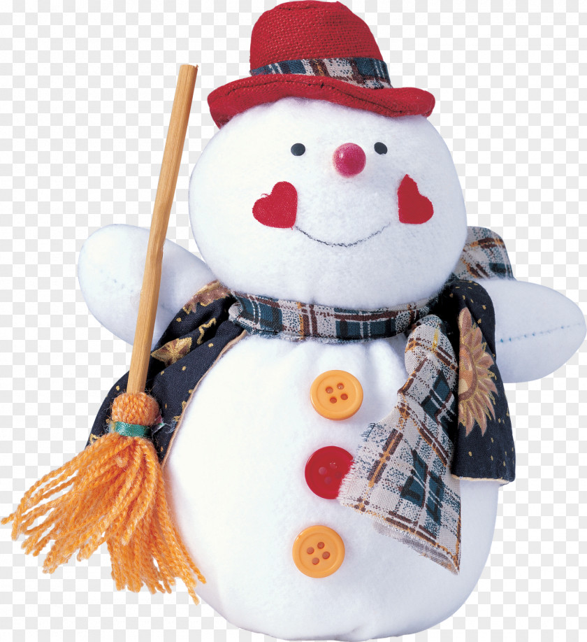 Snowman Christmas Tree New Year PNG