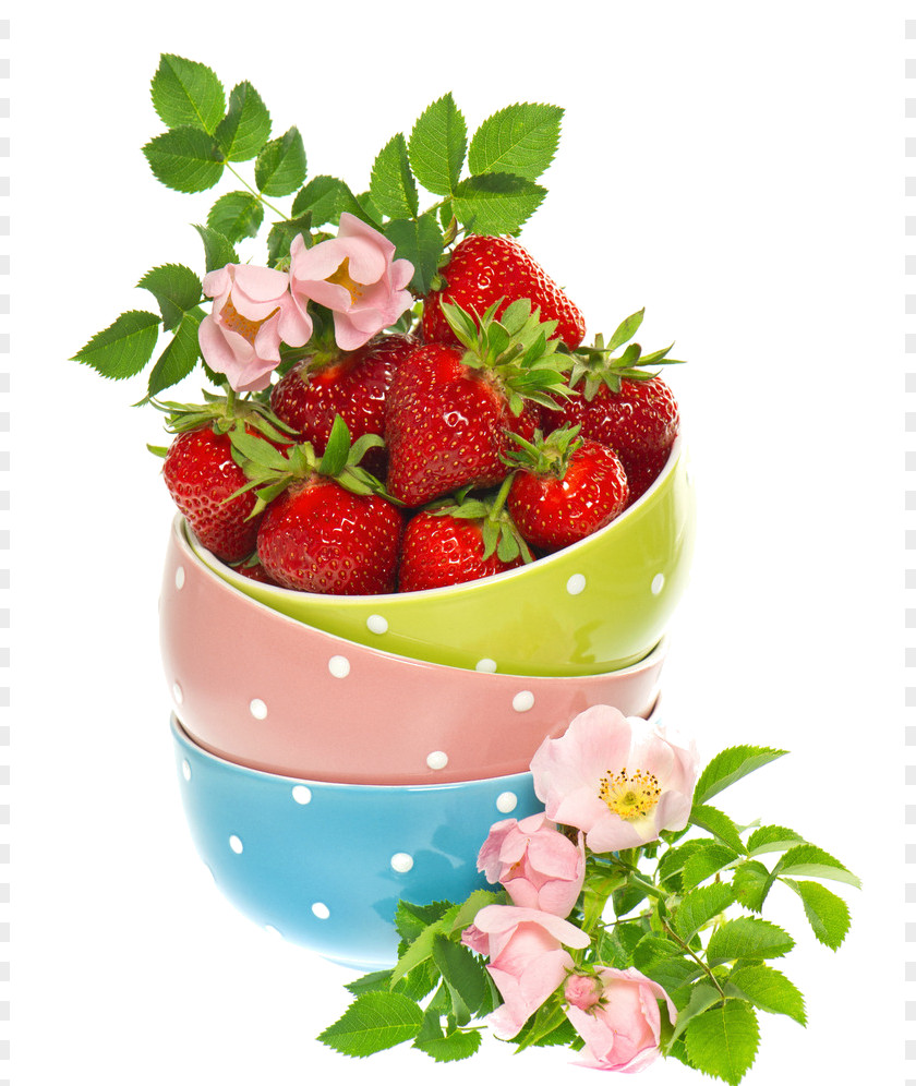 Strawberry Berries Fruit Juice Food PNG