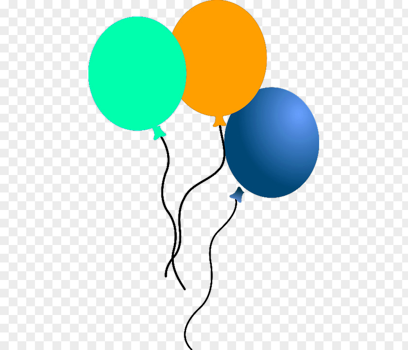 Ulang Tahun Balloon Line Point Clip Art PNG