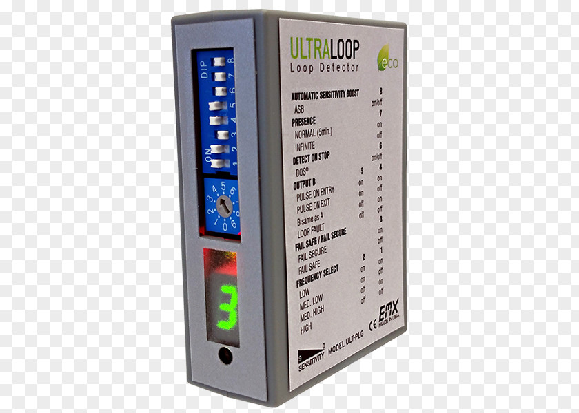 Ultralowemission Vehicle Induction Loop Sensor Voertuigdetectie Detector PNG